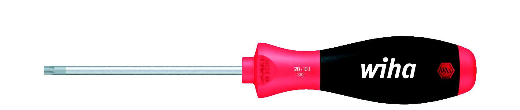 Wiha - Skrutrekker SoftFin. T20x100mm