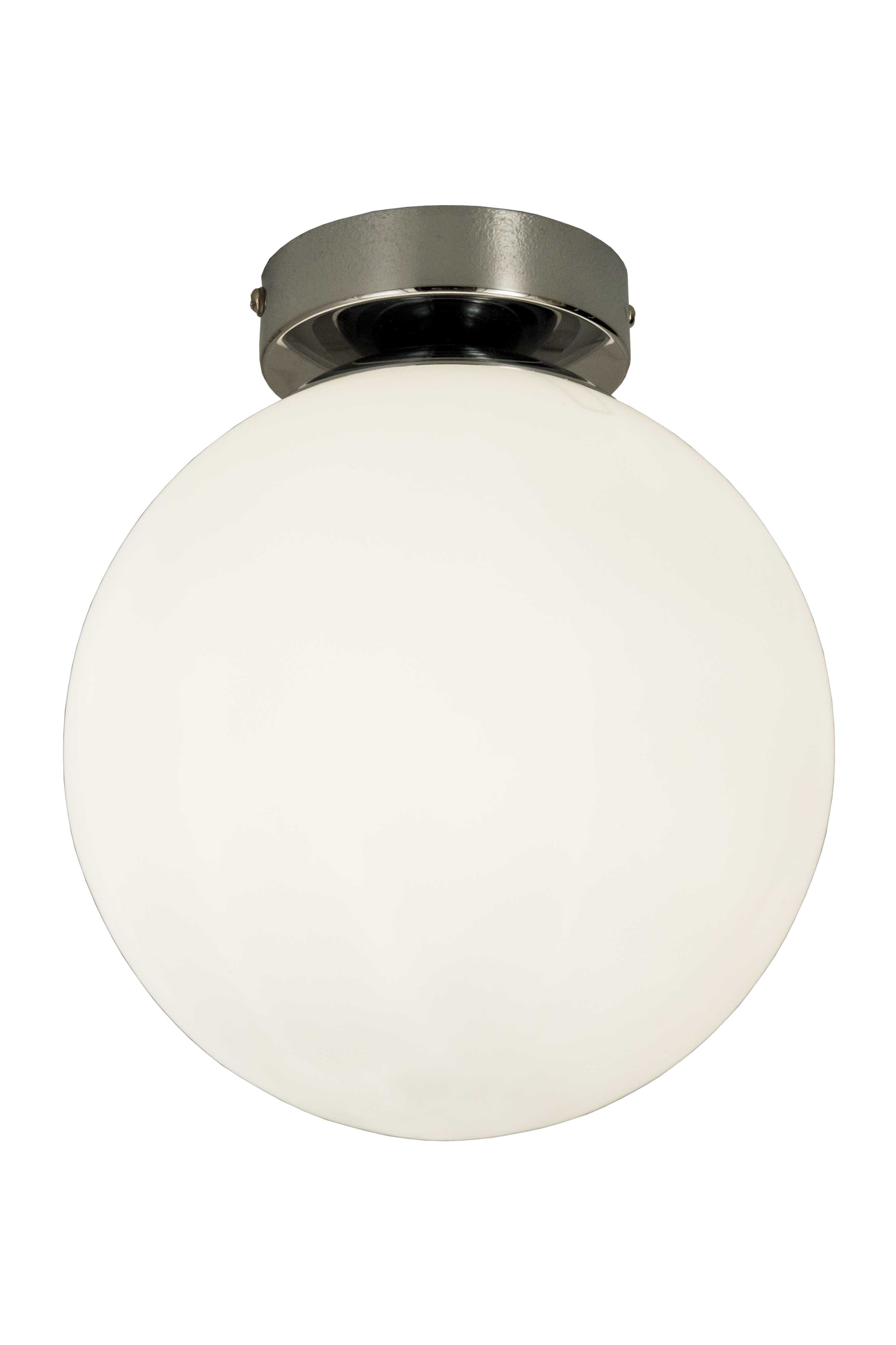 Aneta Lighting - LIDO plafond krom/vit IP 44, E27