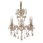 Aneta Lighting - ALLINGTON takkrone 6-arm antikksølv, E14