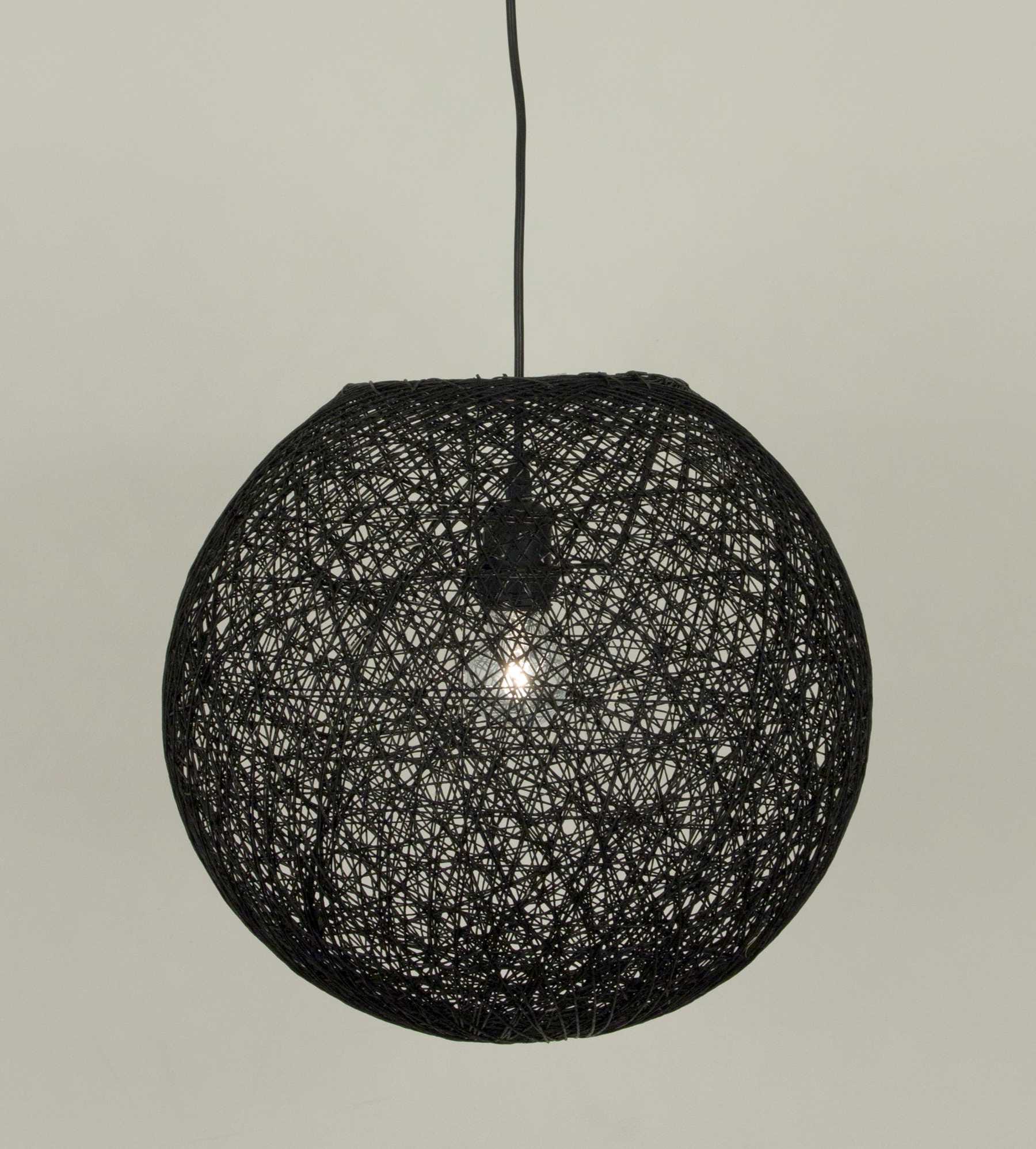 Aneta Lighting - FLOKE taklampe svart Ø380, E27