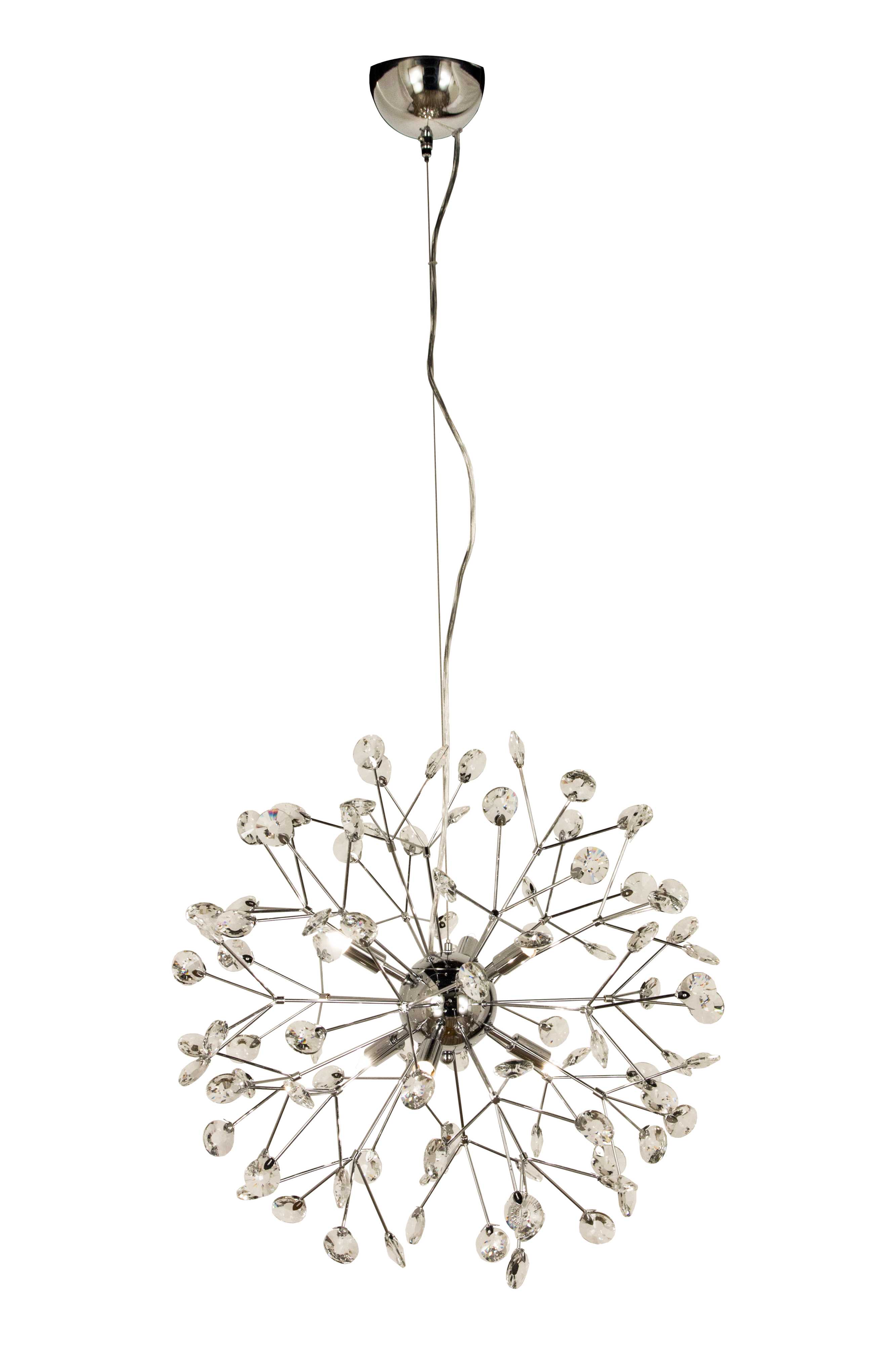 Aneta Lighting - VIVA taklampe krom, 6xG9