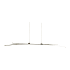 Aneta Lighting - SVALA taklampe krom, LED 30W
