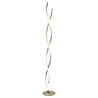 Aneta Lighting - SWIRL golvlampe stål, LED 27W