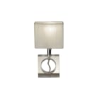Aneta Lighting - BAGGER bordlampe krystall/hvit, E14