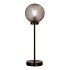 Aneta Lighting - FLORY bordlampe høy svart/røk, E14