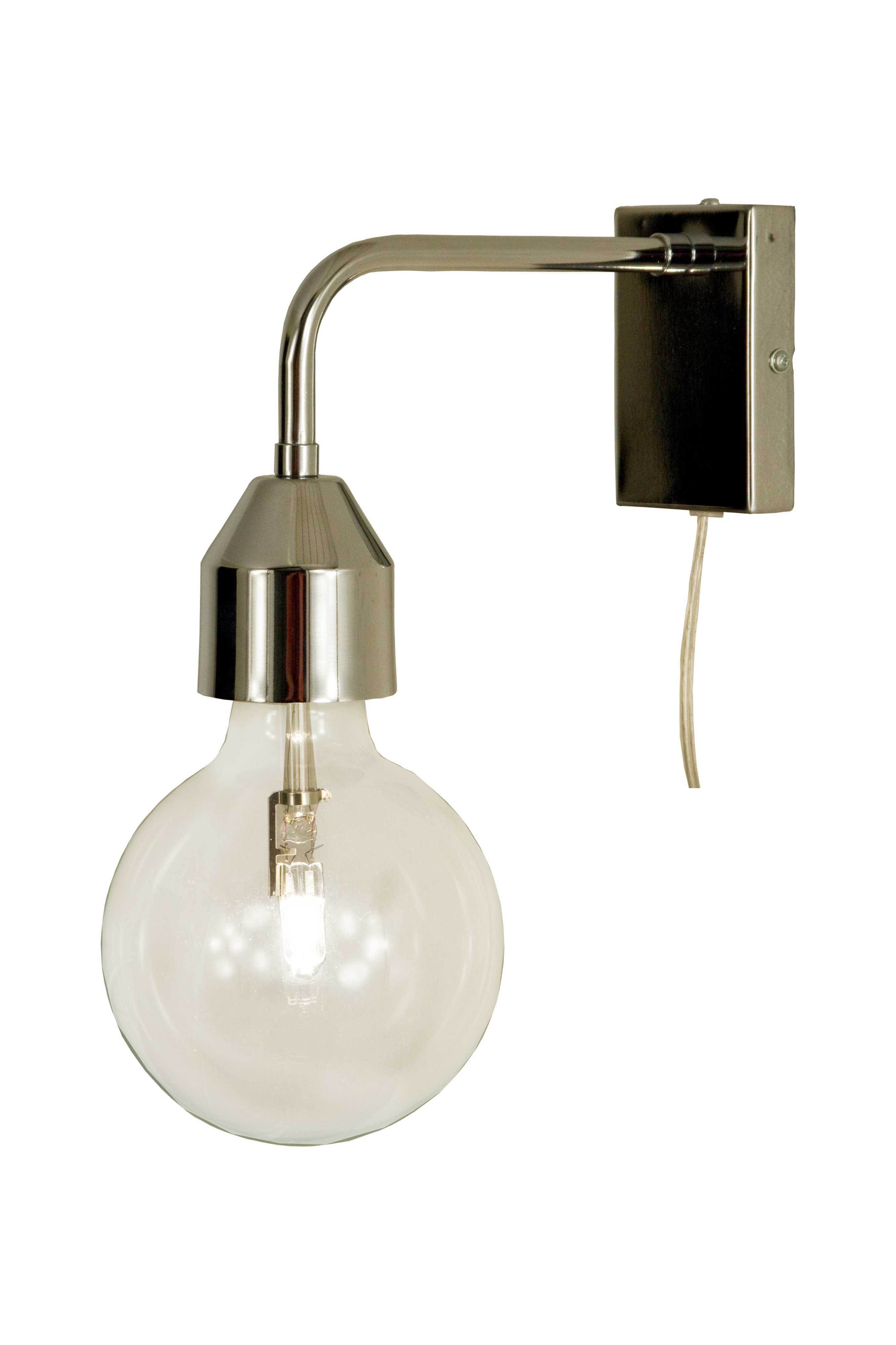 Aneta Lighting - FLYNN vegglampe krom, E27