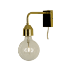 Aneta Lighting - FLYNN vegglampe messing, E27