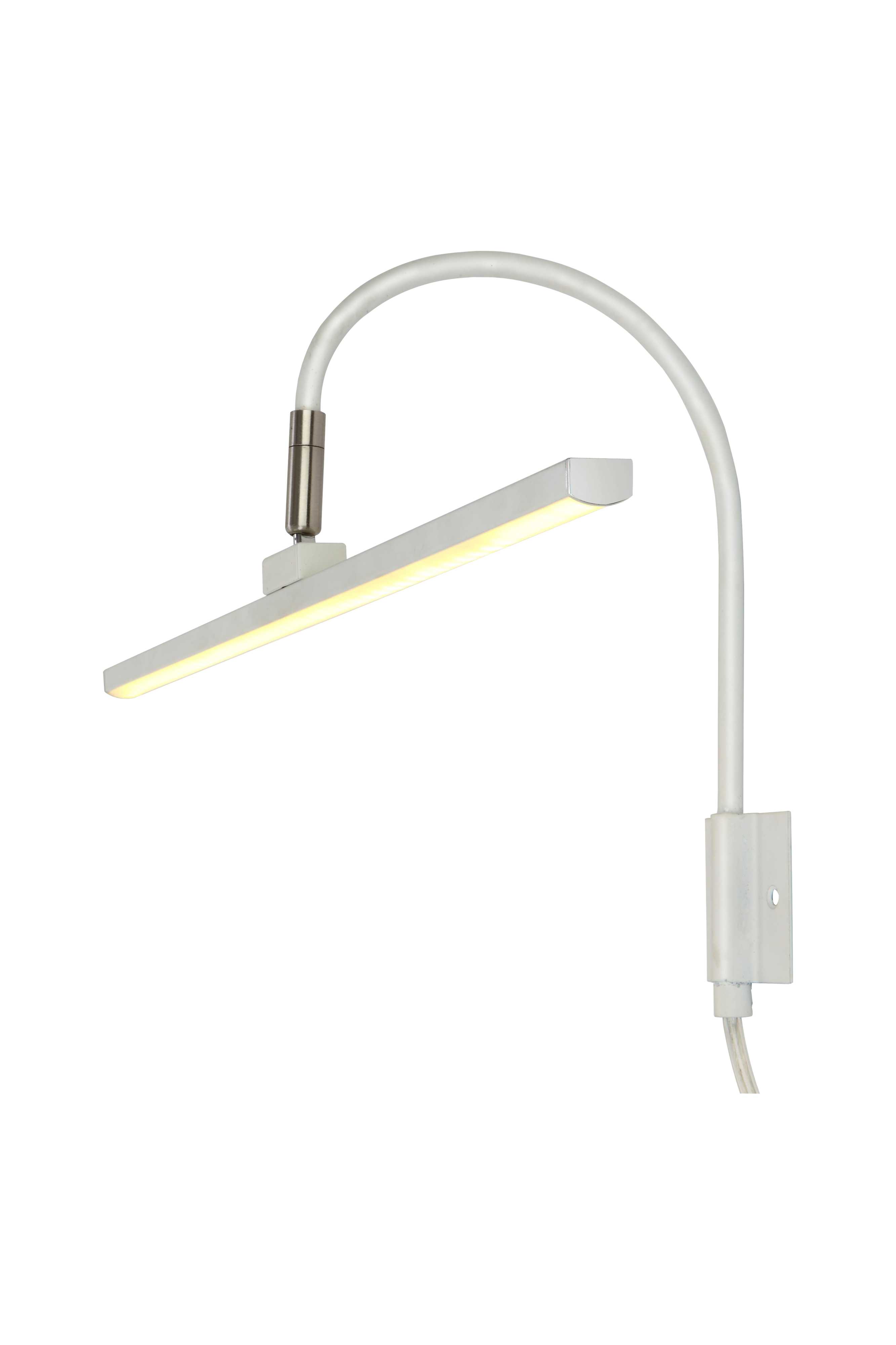 Aneta Lighting - MIRO maleribelysning hvit, LED 5W