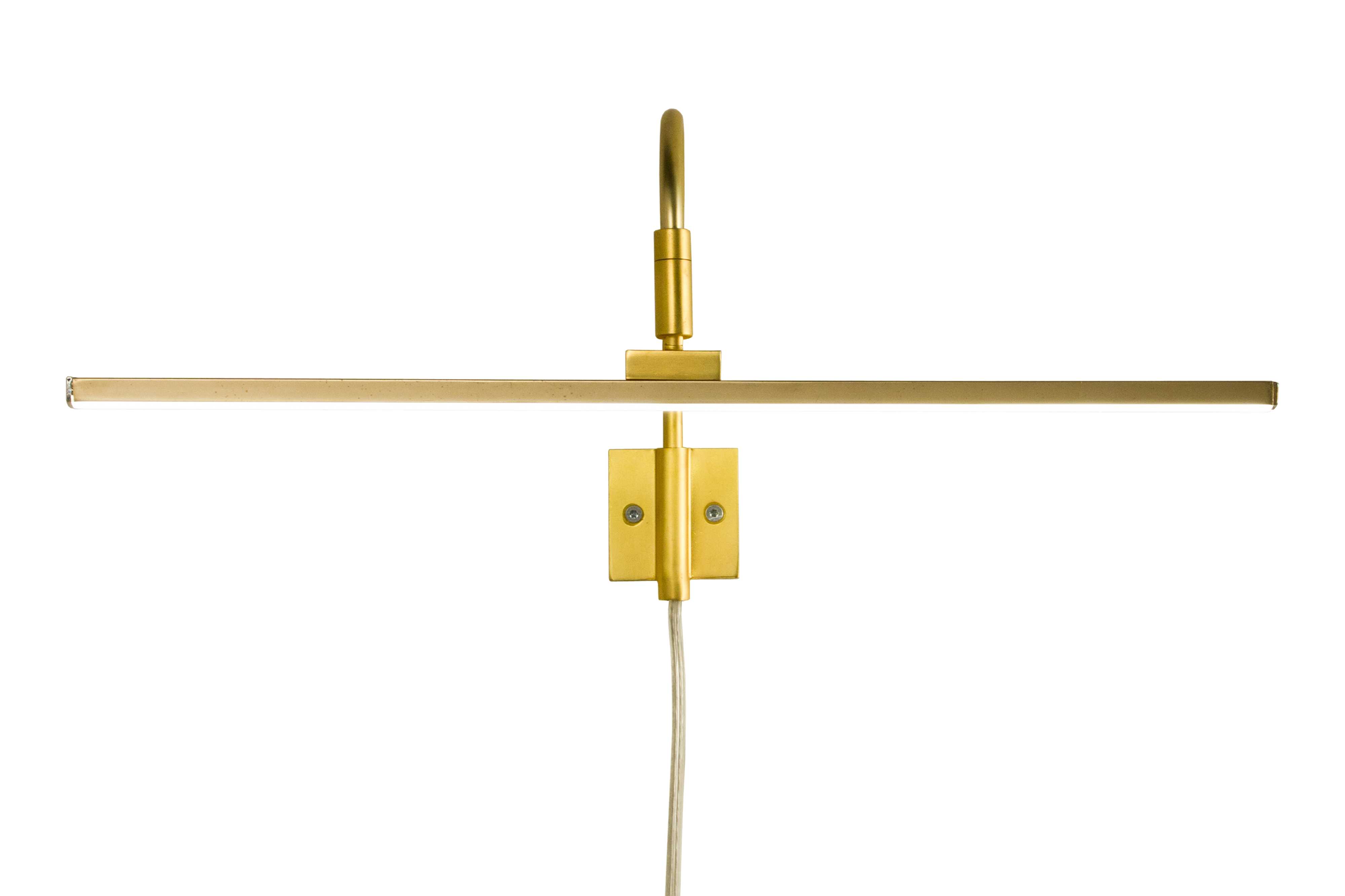 Aneta Lighting - MIRO maleribelysning gull, LED 5W