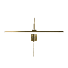 Aneta Lighting - MIRO maleribelysning antik, LED 5W