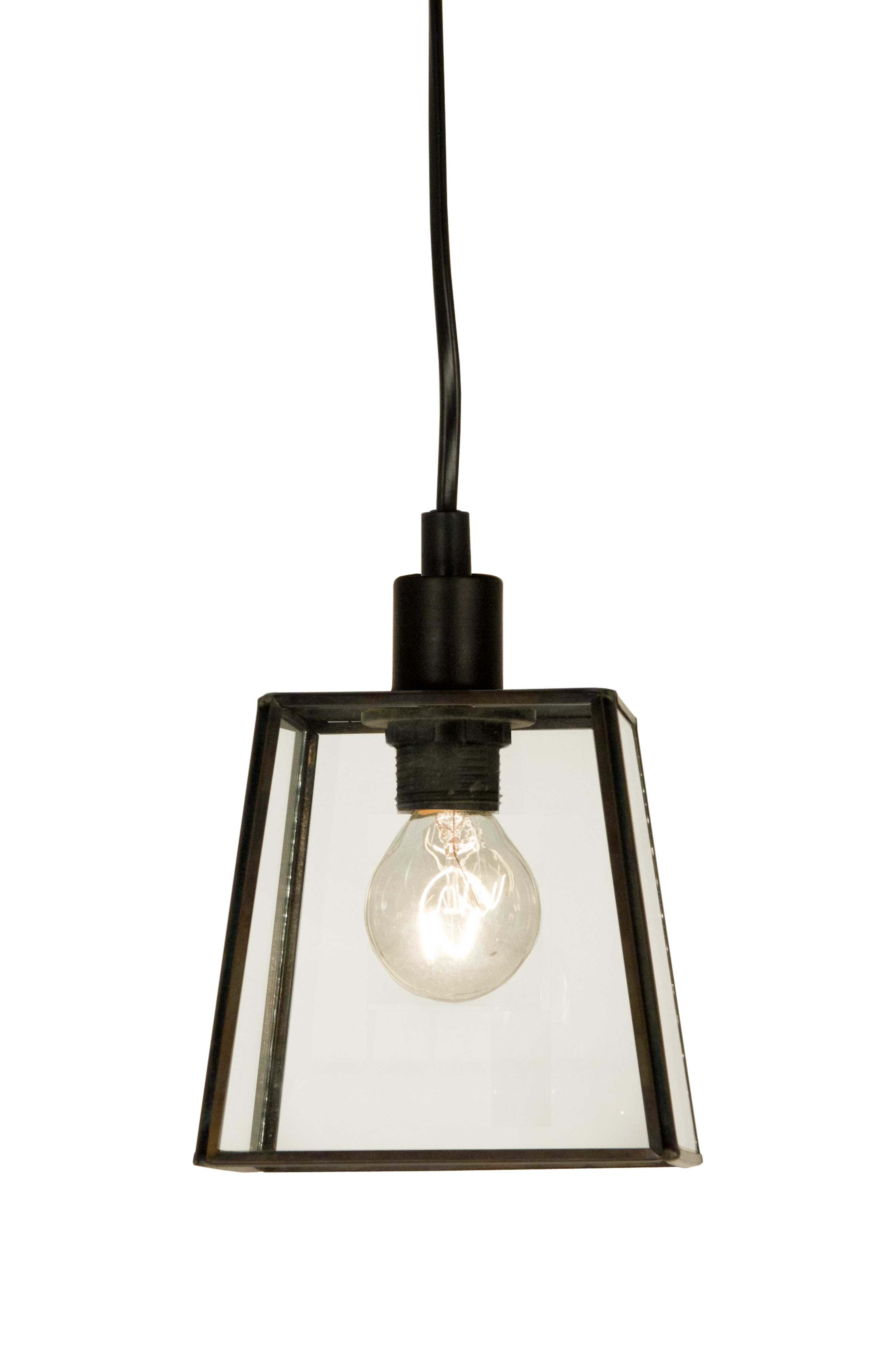 Aneta Lighting - DIPLOMAT VINDUSPENDEL SVART 1xE14