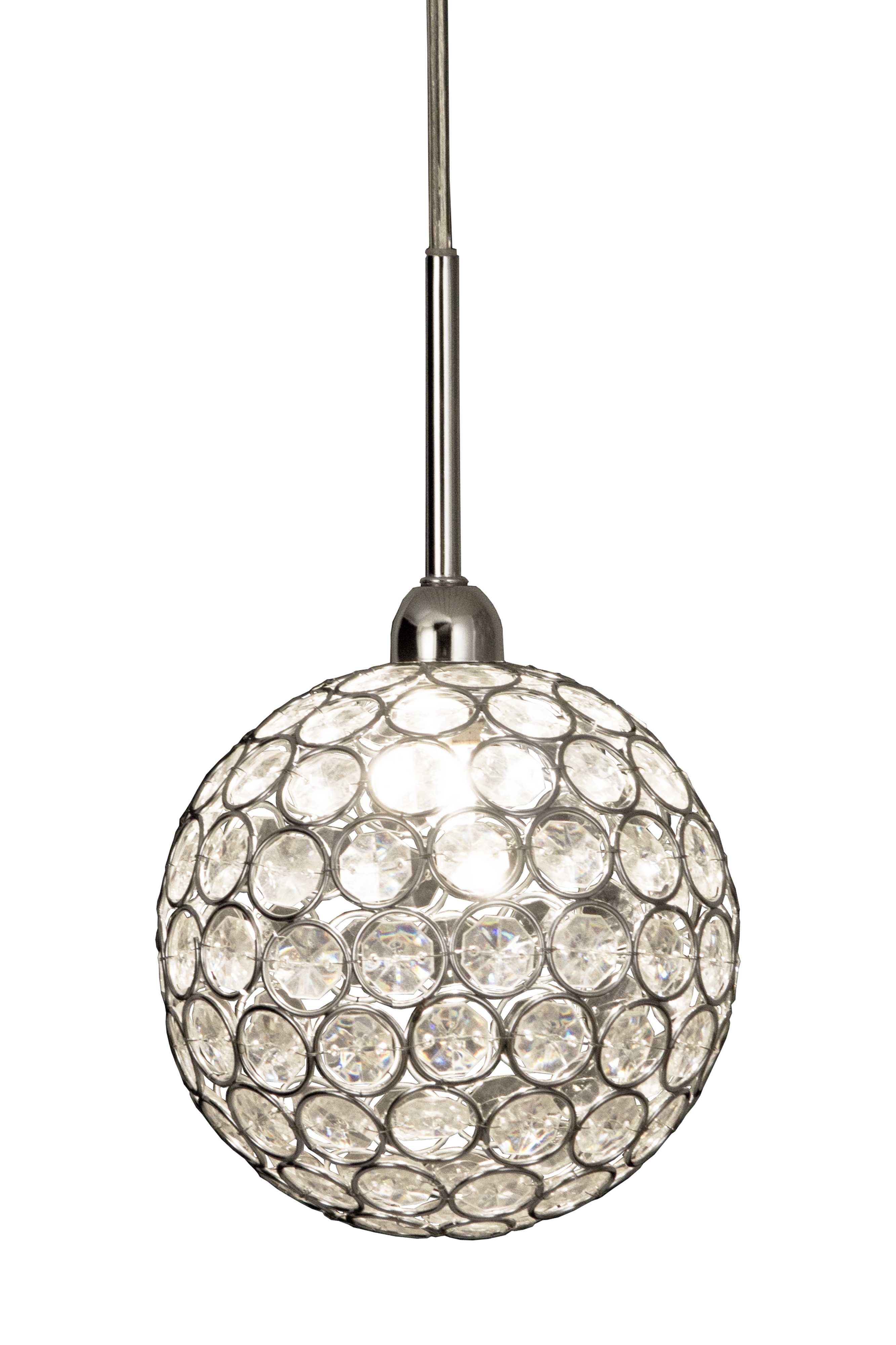 Aneta Lighting - BLING takpendel krom Ø115