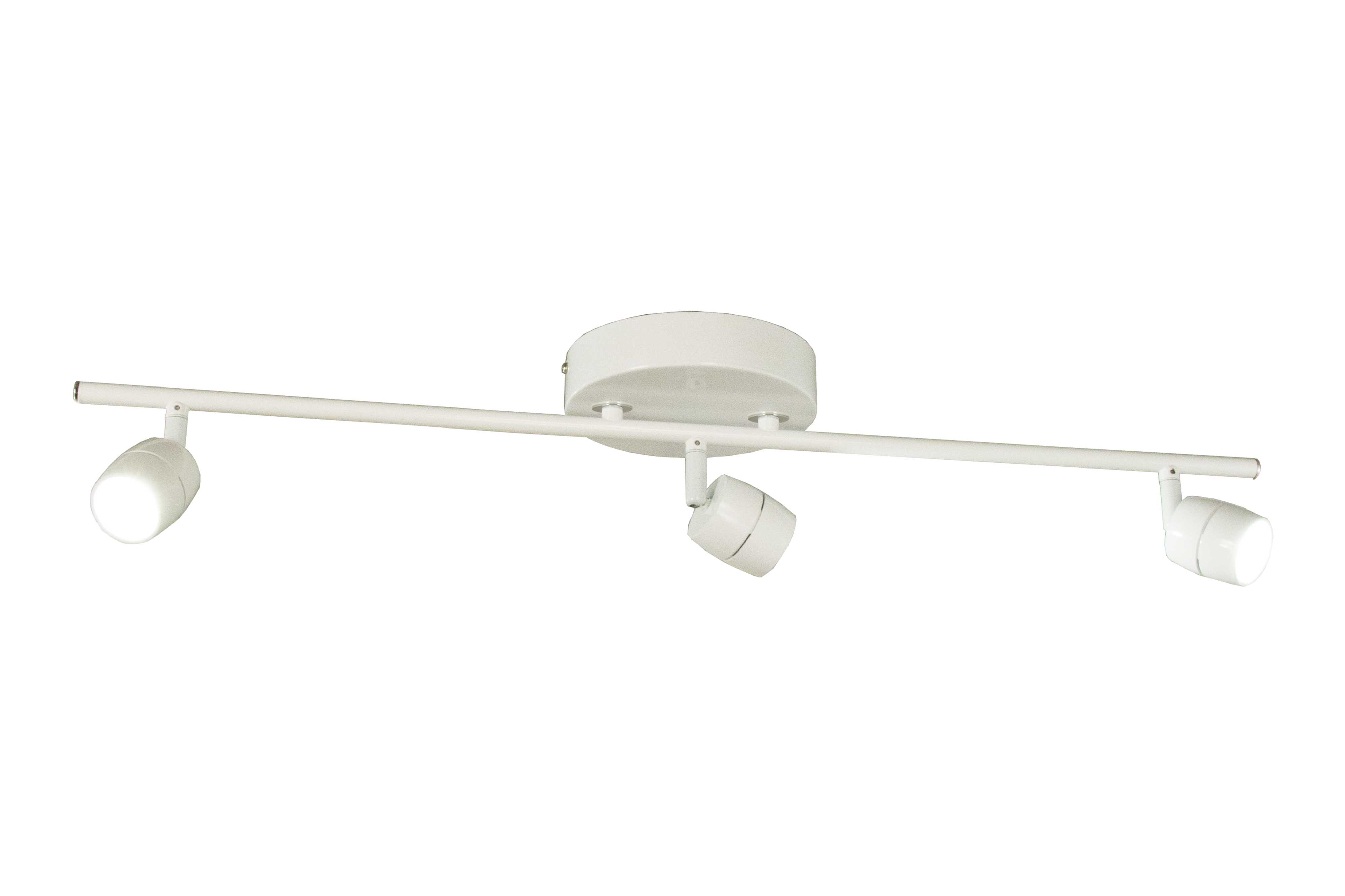 Aneta Lighting - LUMI takspot skinne 3-lys hvit. LED 5W