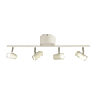Aneta Lighting - GUSTO takspot skinne 4-lys hvit, LED 5W