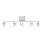 Aneta Lighting - GUSTO takspot skinne 5-lys hvit, LED 5W
