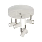 Aneta Lighting - GUSTO takspot rund 5-lys hvit, LED 5W
