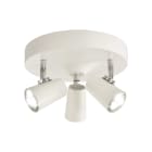 Aneta Lighting - PILOT takspot rund 3-lys hvit, max 3x50W GU10