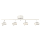 Aneta Lighting - PILOT takspot skinne 4-lys hvit, max 4x50W GU10