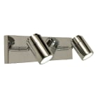 Aneta Lighting - LIVORNO spot 2-lys krom for tak/vegg. IP44, 2xGU10