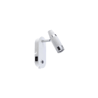 Aneta Lighting - CUBA veggspot hvit/krom, LED 5W