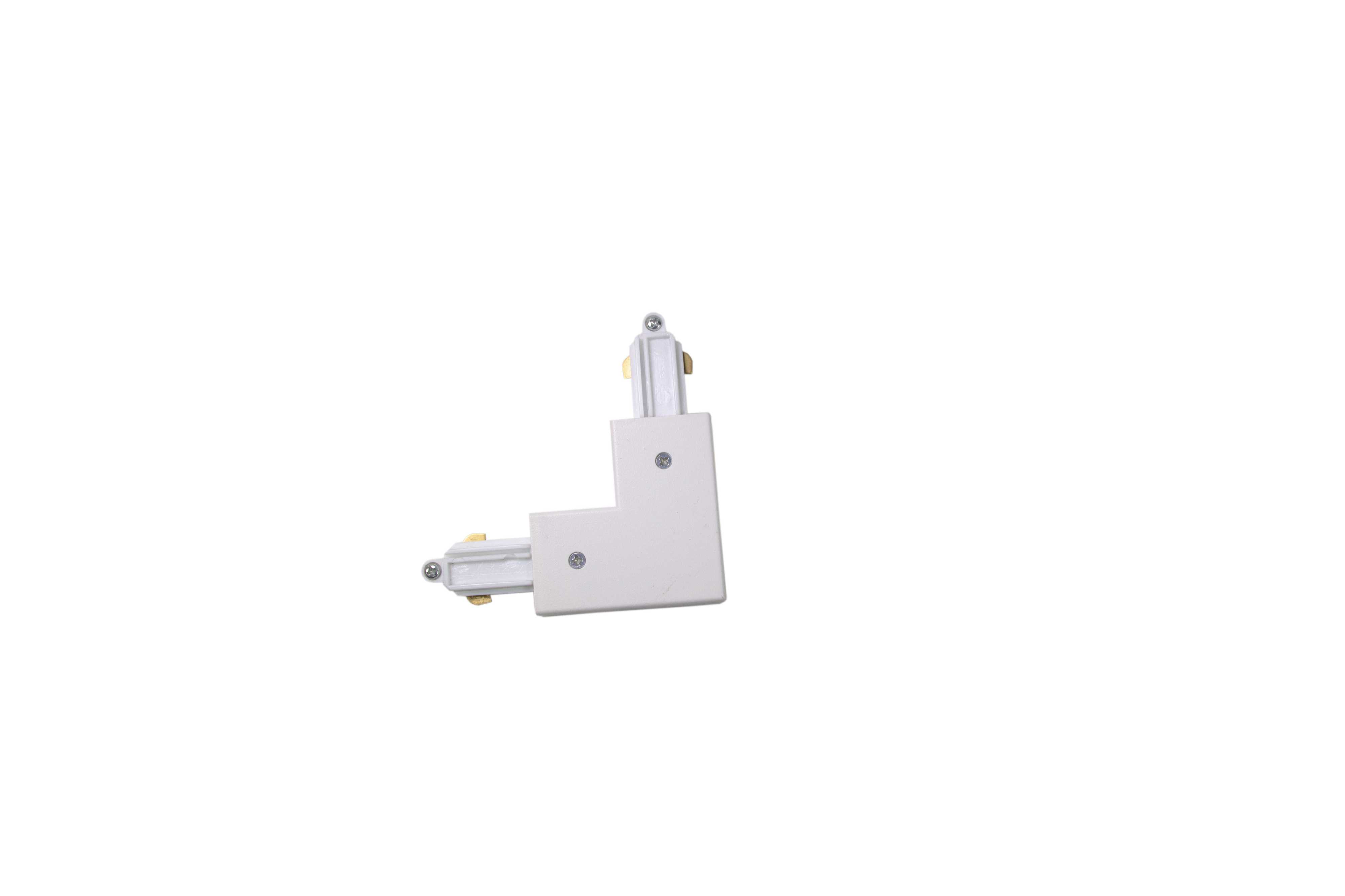 Aneta Lighting - TRACKLINE 230v skjøt 90° venstre hvit
