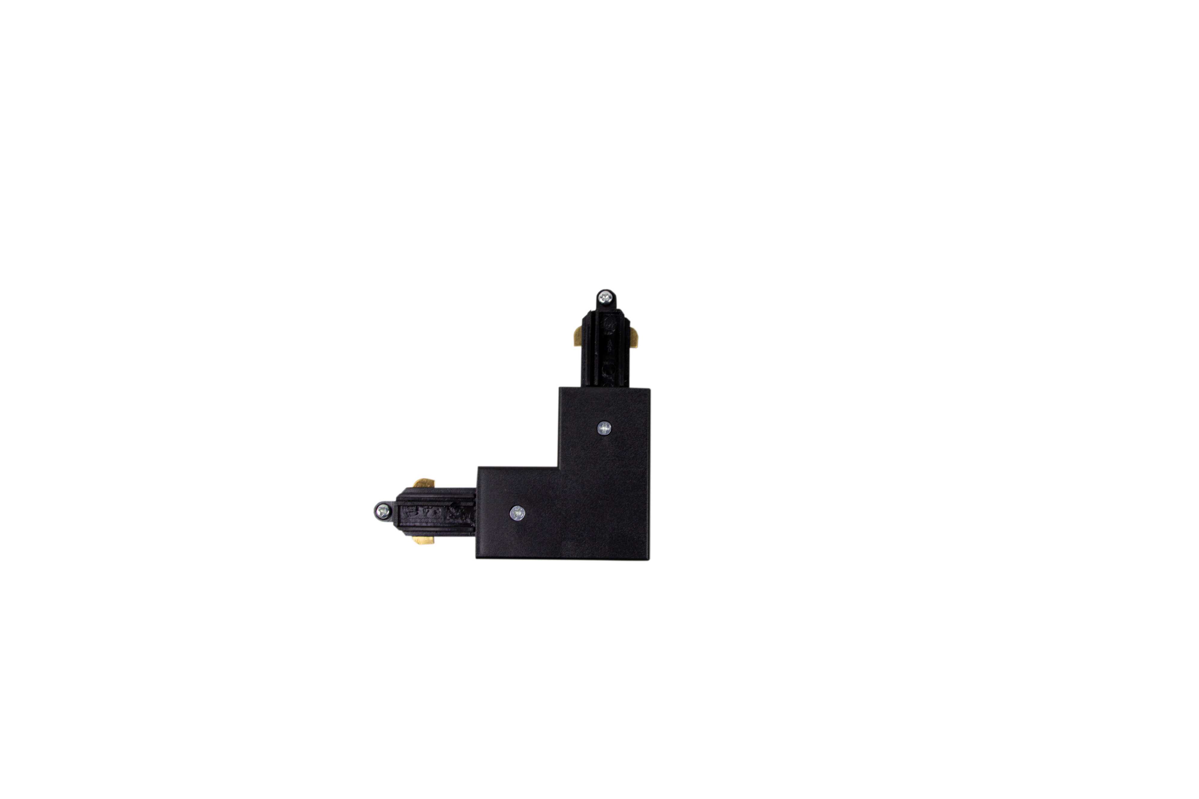 Aneta Lighting - TRACKLINE 230v 90° venstre sort
