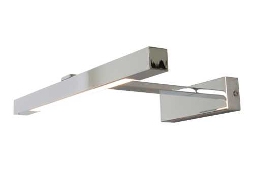 Aneta Lighting - LUCCA VEGGLAMPE BAD KROM