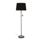 Aneta Lighting - EKETORP GULVLAMPE SVART/MATT MESSING