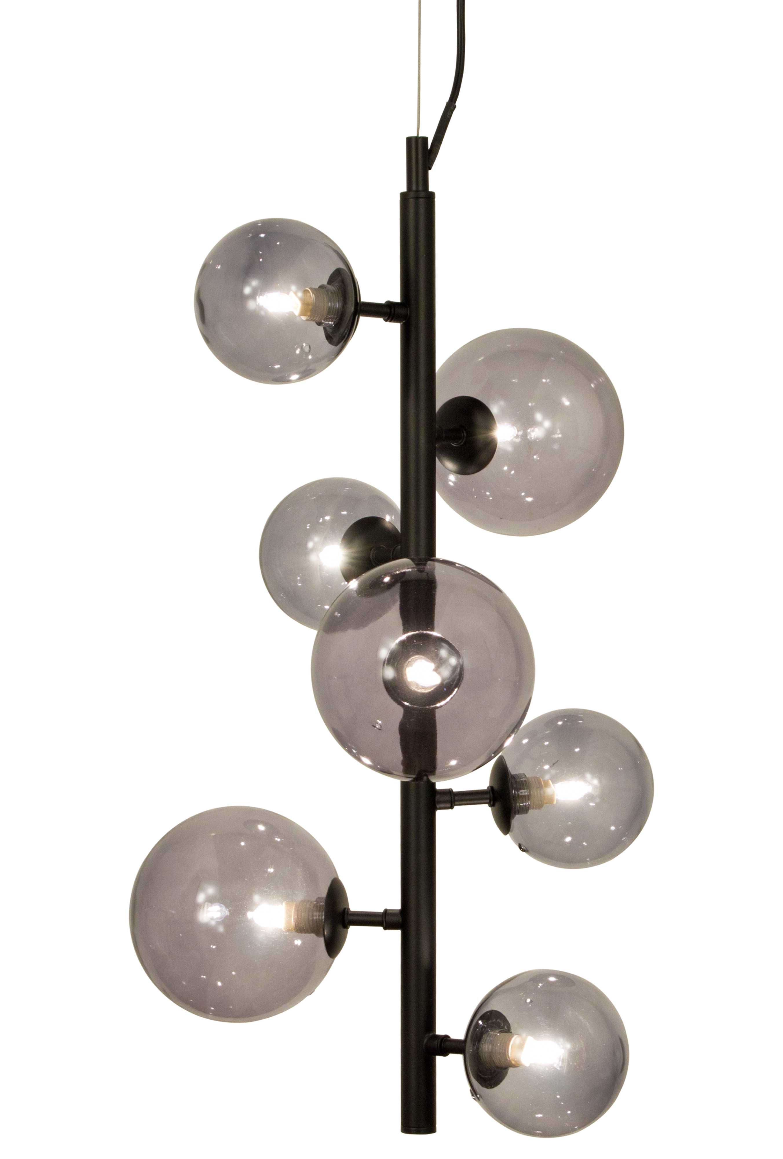 Aneta Lighting - MOLEKYL TAKLAMPE VERTIKAL SVART/SOTET
