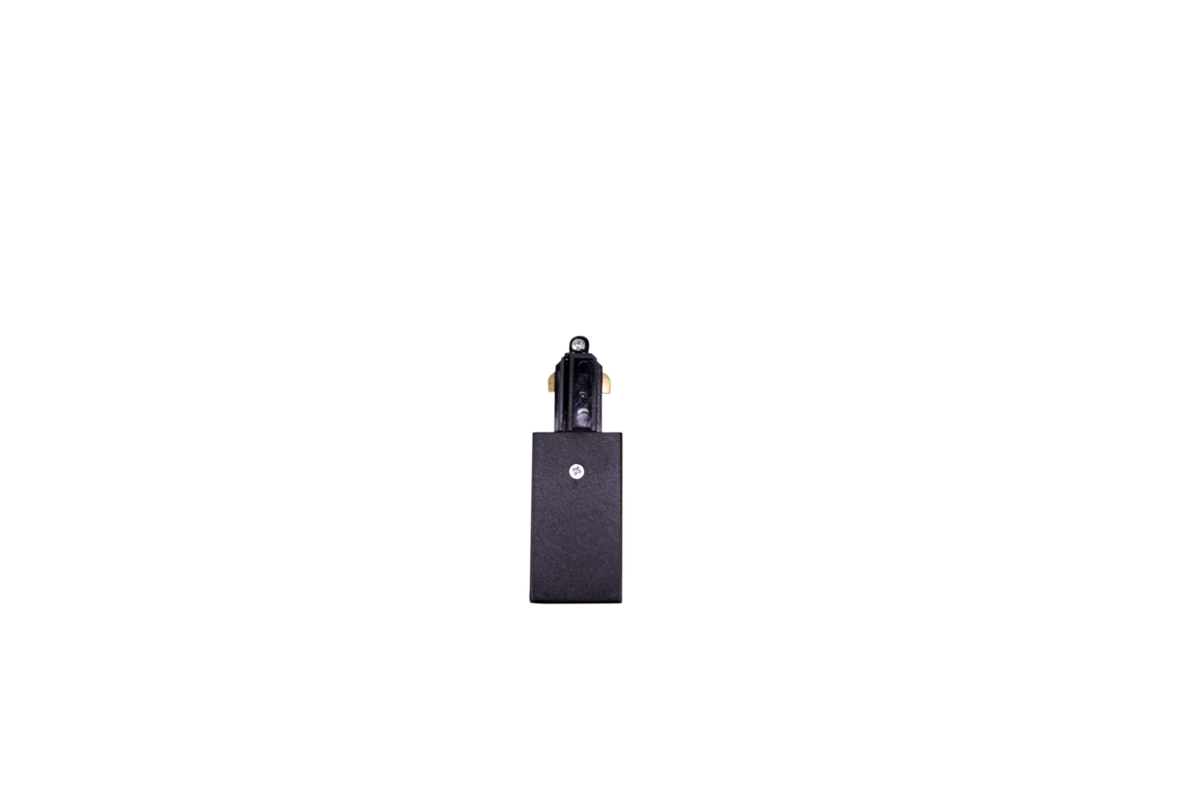 Aneta Lighting - TRACKLINE 230v endetilkobling høyre sort