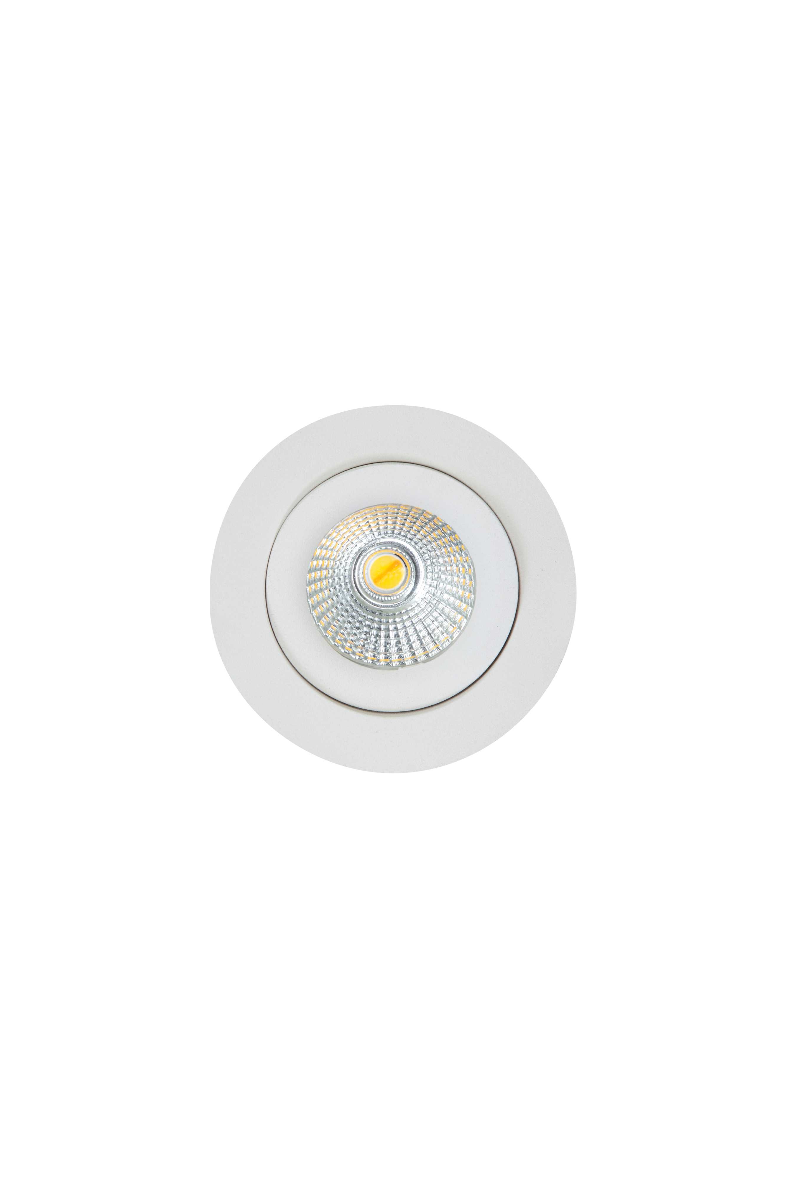 Aneta Lighting - Sandy Downlight Hvit Dim To Warm
