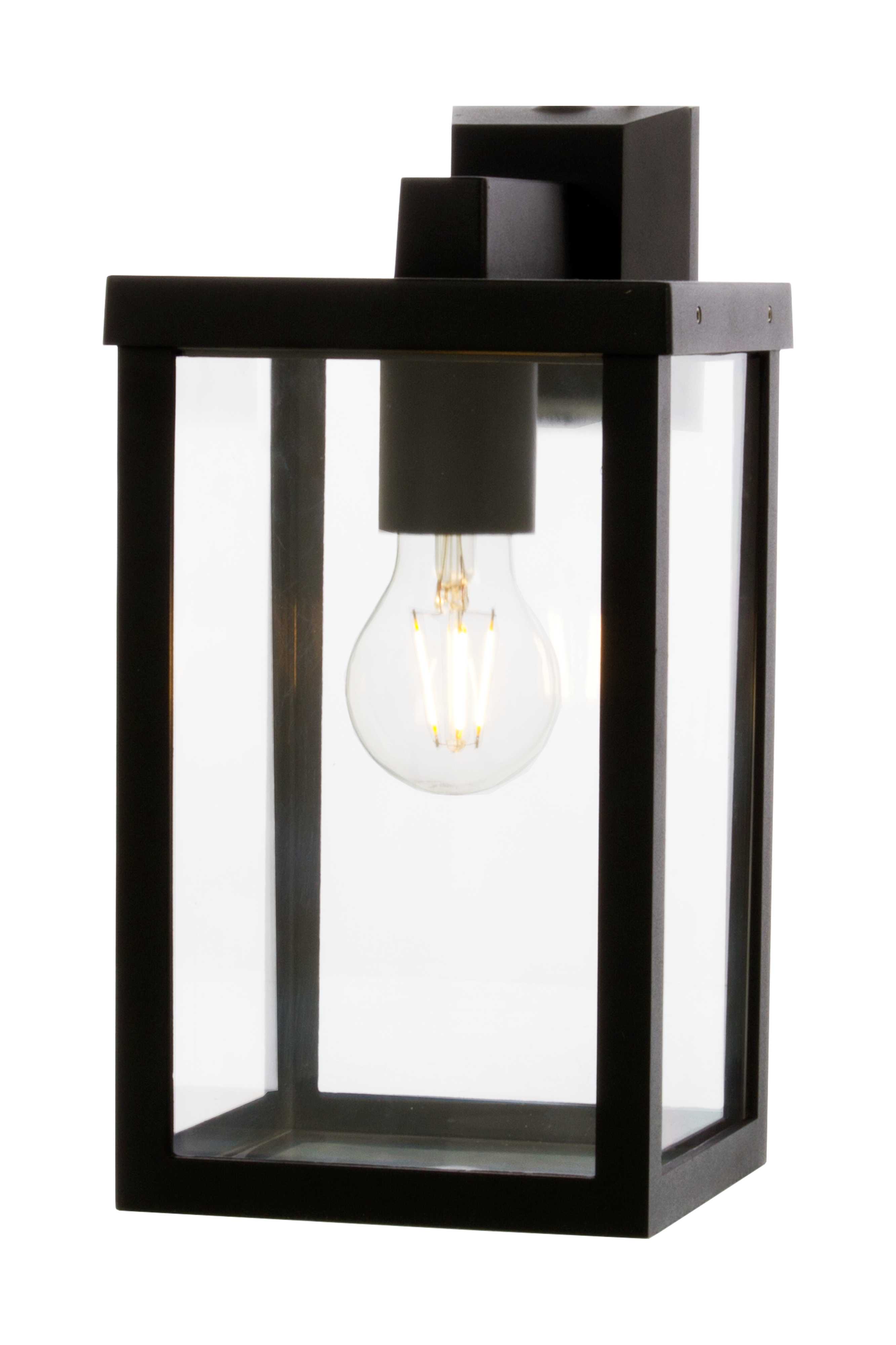 Aneta Lighting - ARENDAL VEGGLAMPE LITEN SVART