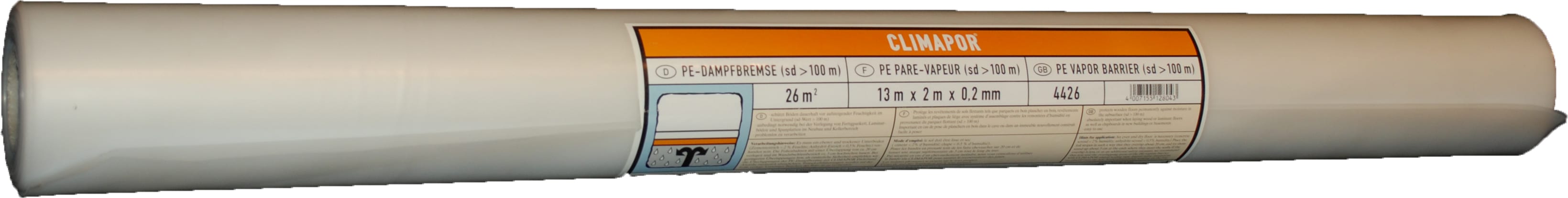 Elflex - BYGGPLAST 13X2X0.2  DEKKE FOR VARME FOLIE 105GR C