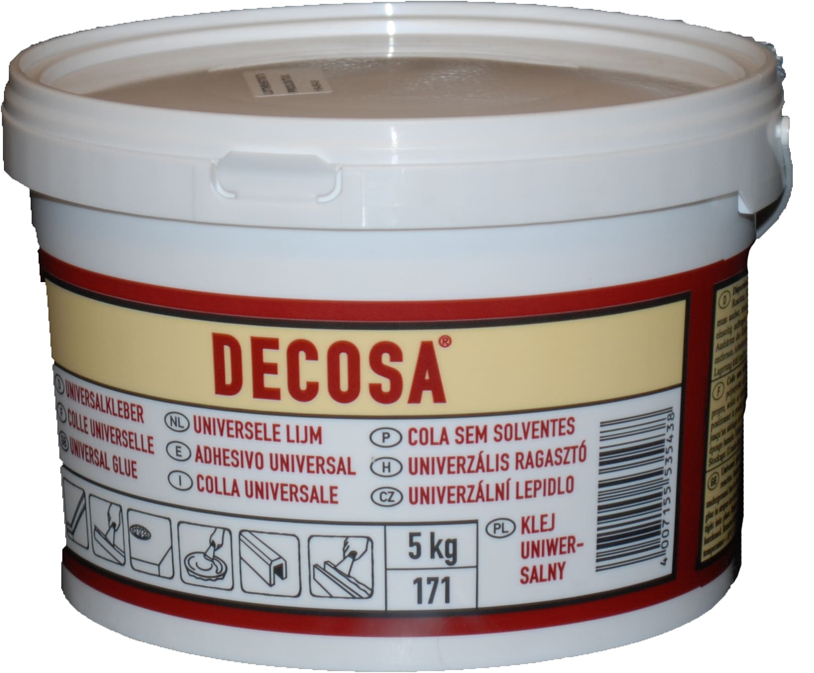 Elflex - Universallim 5 KG for Depron Elpron (10 plater)