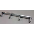 Lanse - HORISONTAL FØRINGSPANEL 1U ALU TELESAFE 4710-544 PATCHGUID