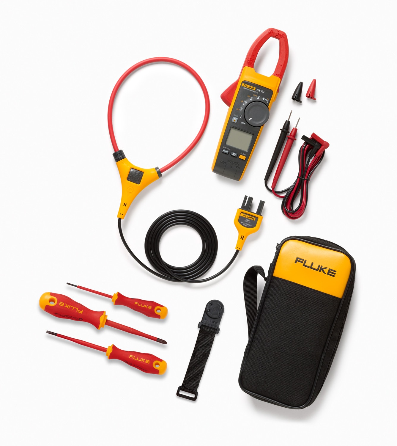 Fluke - Fluke 376 FC strømtang og 3 i