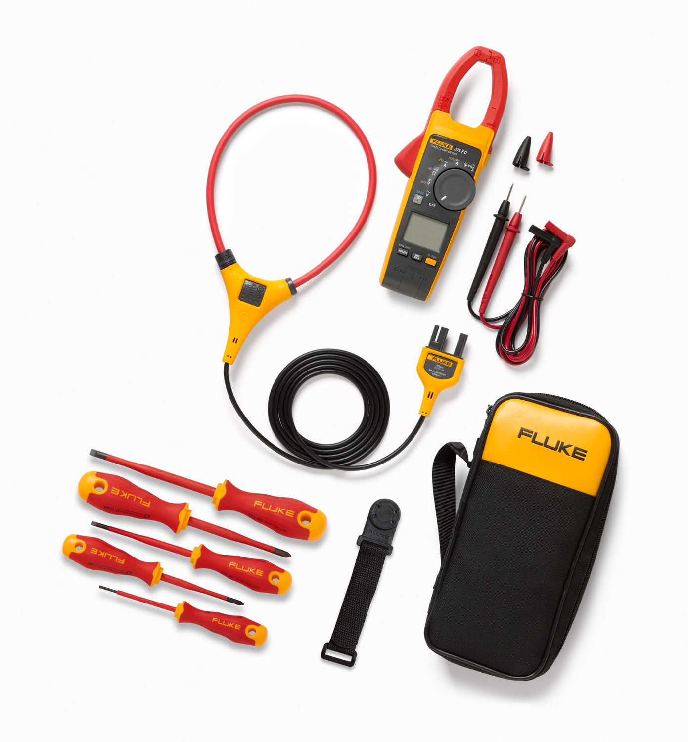 Fluke - Fluke 376 FC strømtang og 5 i