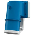 Mennekes - 3355,32A4p9h 230V Panelmontert apparat Inntak m/ Fasevender og lokk IP44