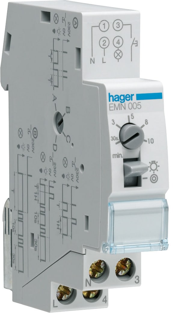 Hager - MULTIFUNK TRAPPEAUT 30S.-10M