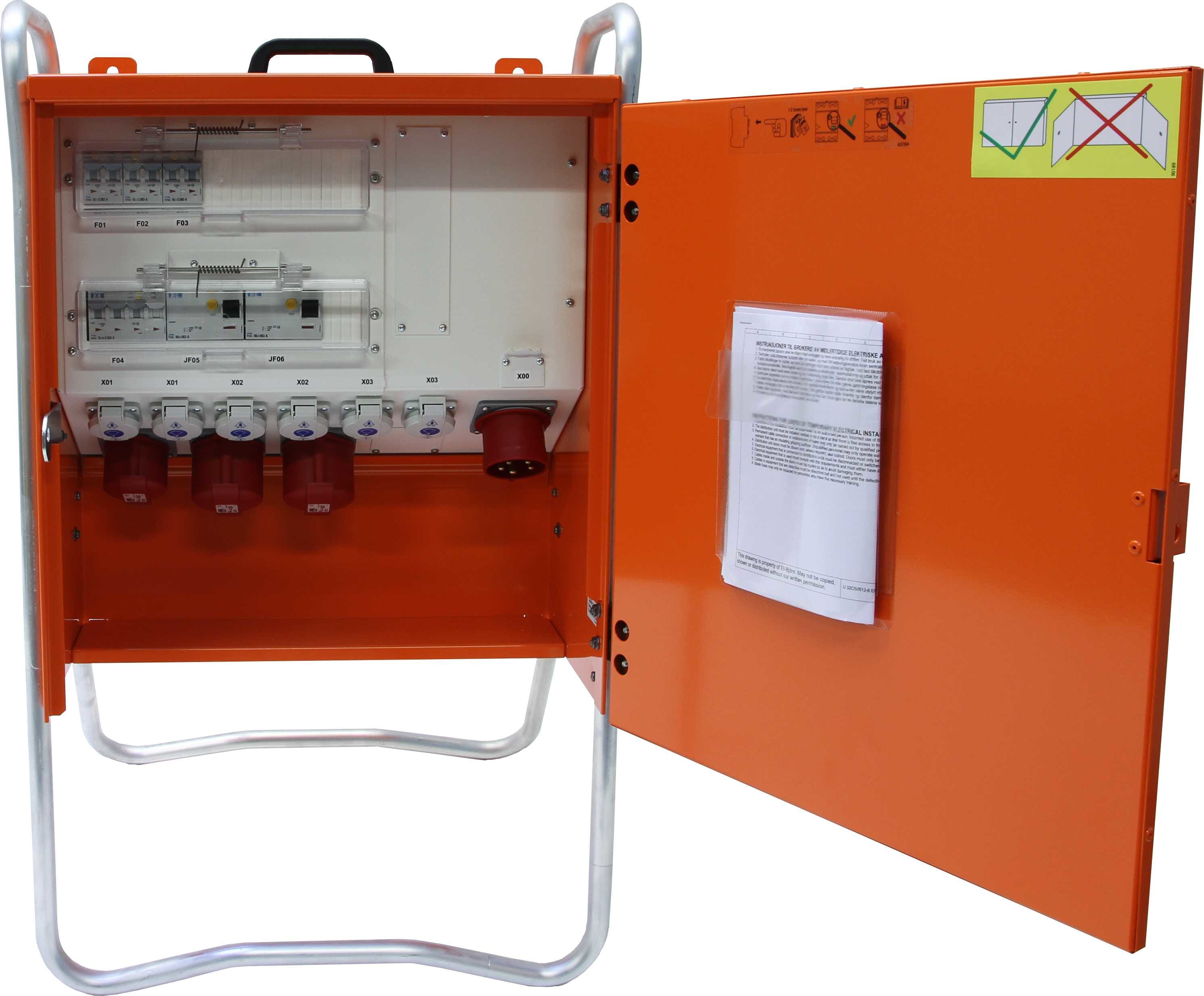 El-Bjørn - Undersentral 32A 400V