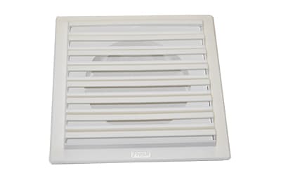 Fresh - Utvendig rist 180X180MM hvit