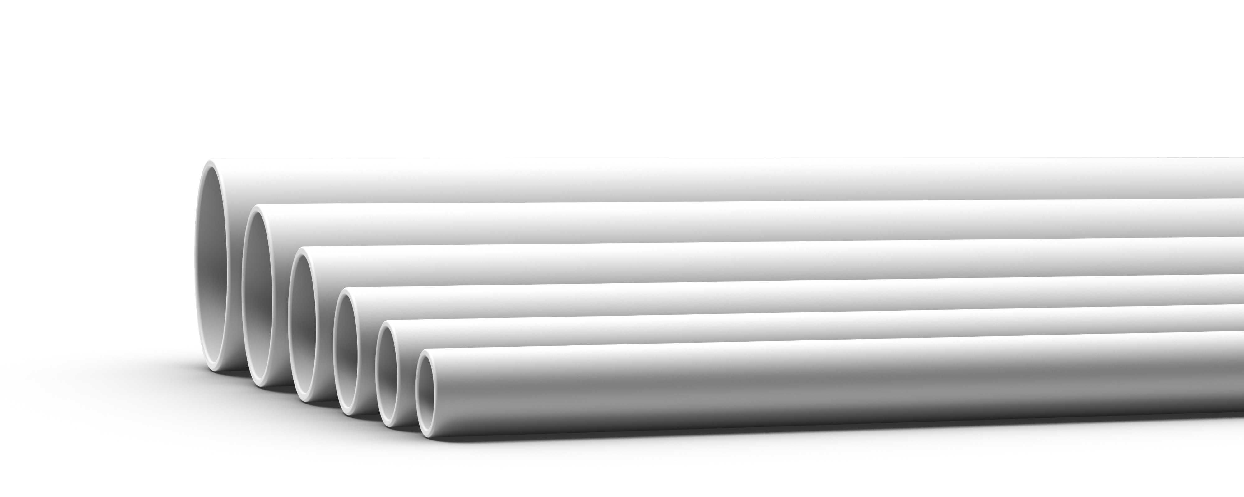 PM Flex - Stive rør PP 32 mm 320N Hvit / 3m
