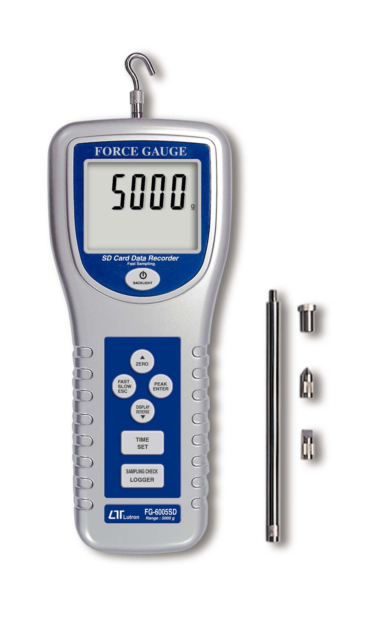 Elma Instruments - Elma FG-6005SD, 5Kg Trykk/tre