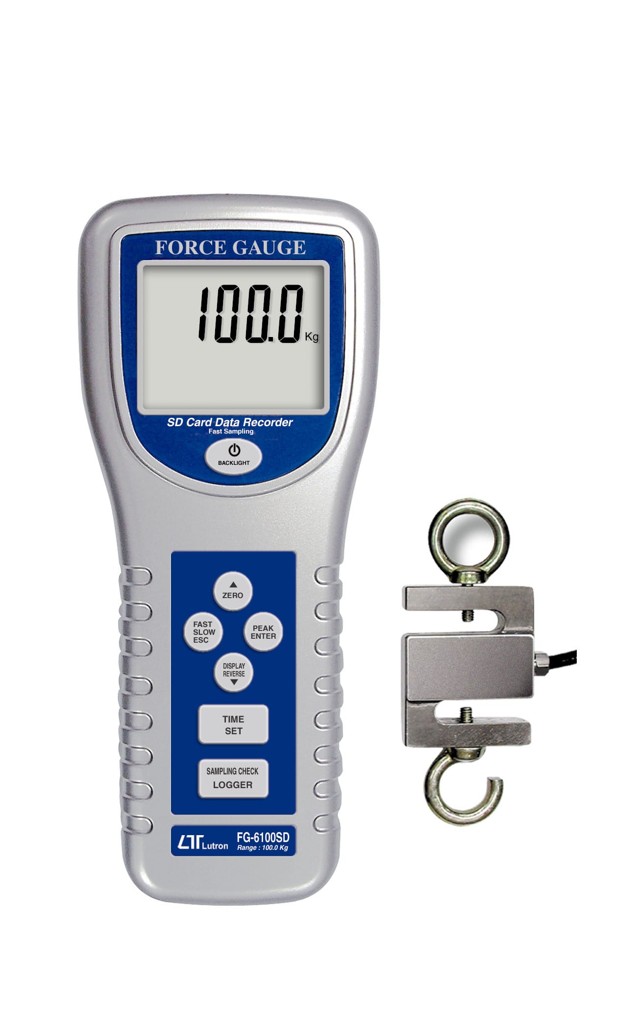 Elma Instruments - Elma FG-6100SD, 100Kg Trykk/t