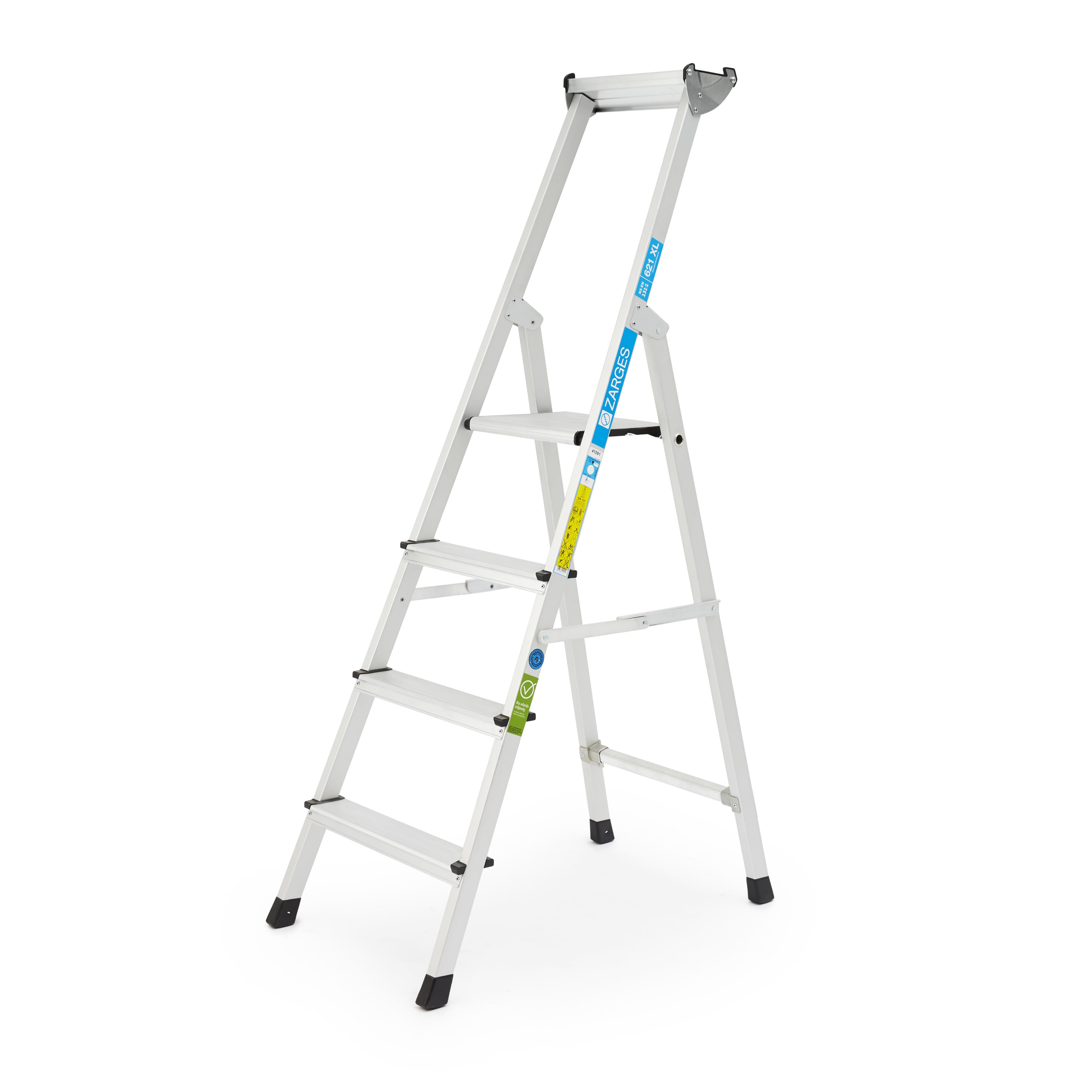 Zarges - TRAPP 4 TRINN C621 XL PROFF STIGE GR1