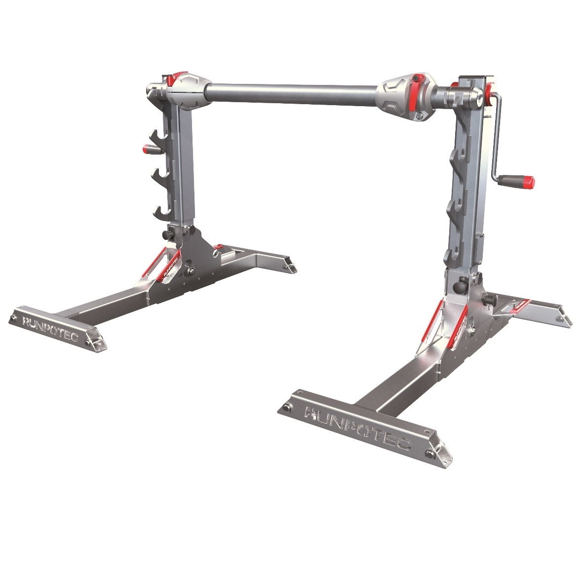 Castor - Trommelstativ, løftebukk, kabelrulle Runpolifter 4500kg. L:1150mm