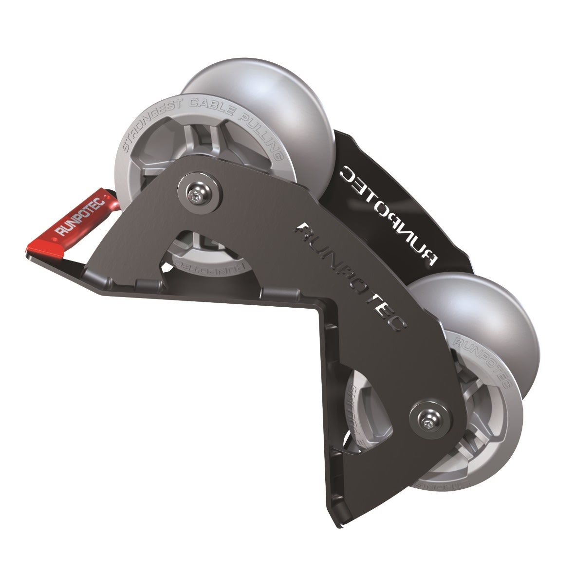 Castor - Trinse roller for trekking 90° utvendig hjørne