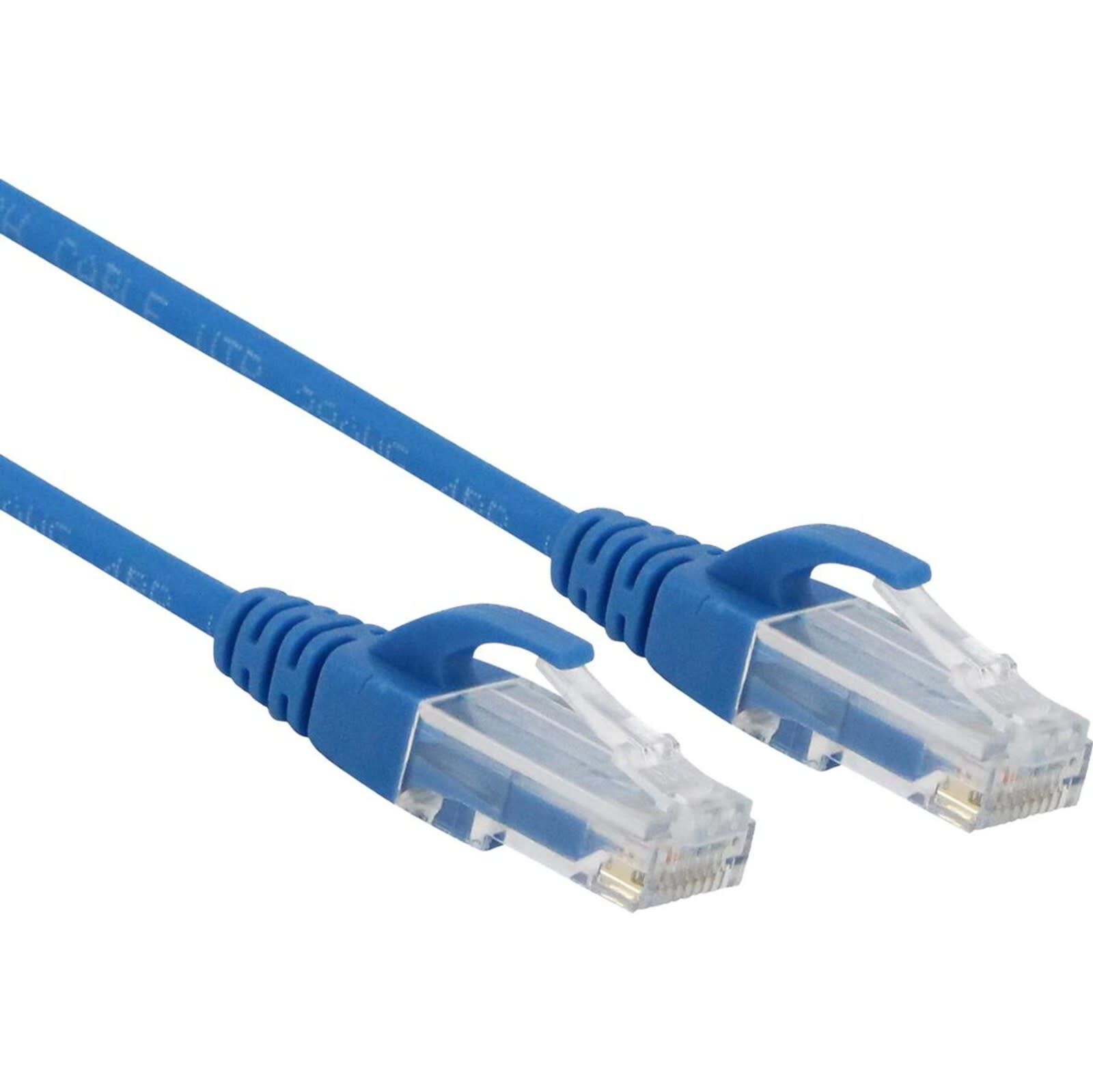 Excel - 100-518 MINI PATCHKABEL UTP CAT.6  0,5M LSZH BLÅ