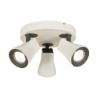 Aneta Lighting - MODUS takspot rund 3-lys hvit/grå, GU10