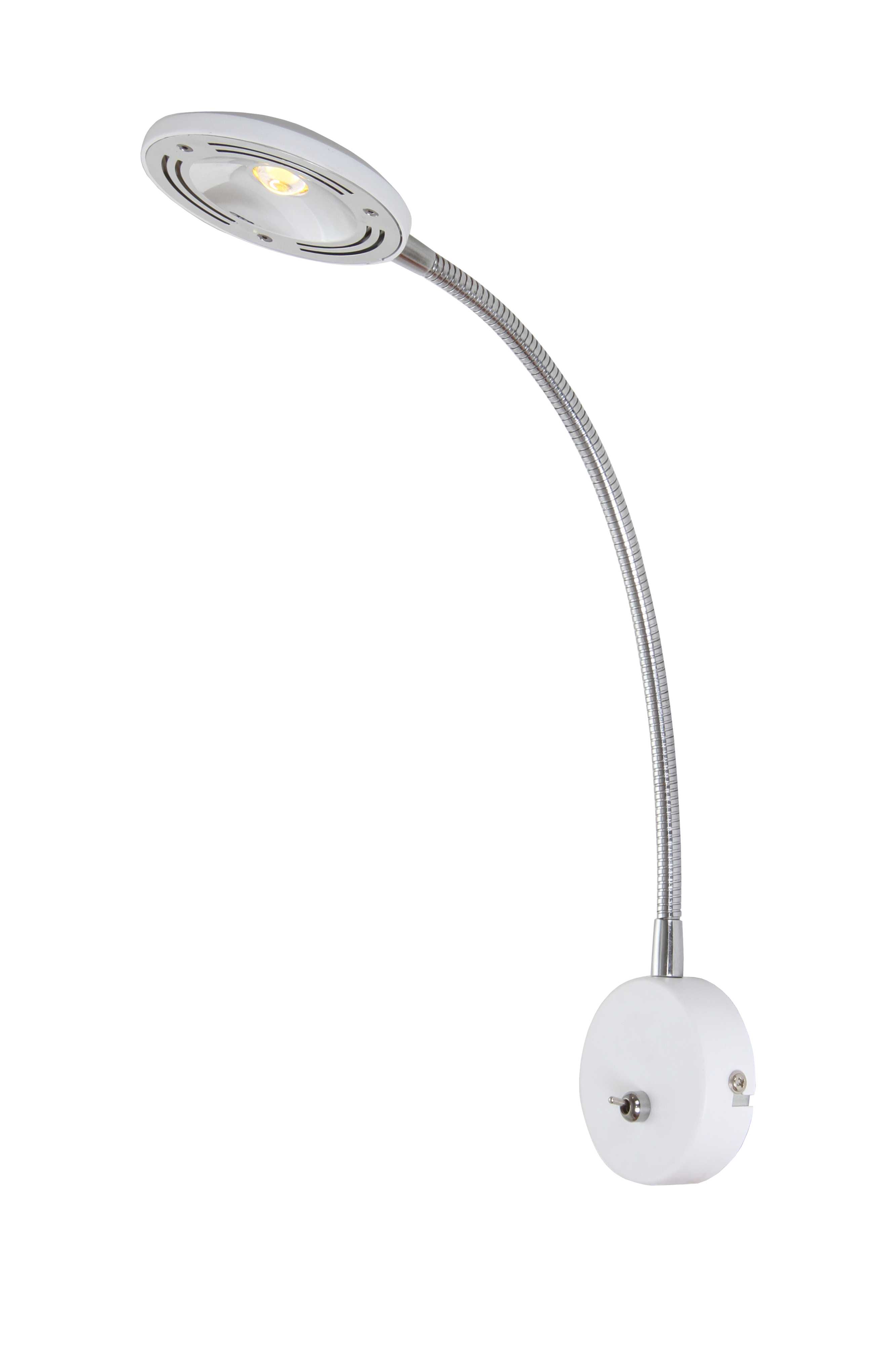 Aneta Lighting - HERO vegglampe vit/krom, LED 5W